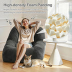 Bean Bag Single Chair with Filling Included Beanbag