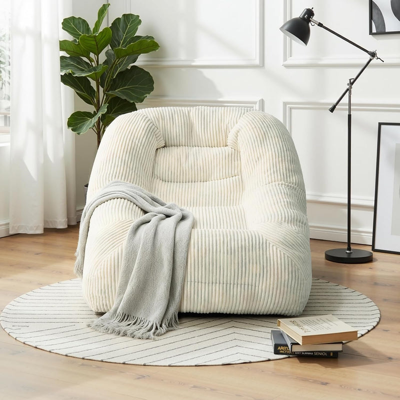 Bean Bag Single Chair with Filling Included Beanbag