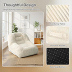 Bean Bag Single Chair with Filling Included Beanbag