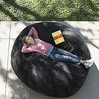 Bean Bag Sofa Mini Chair Cutton Filled Couch