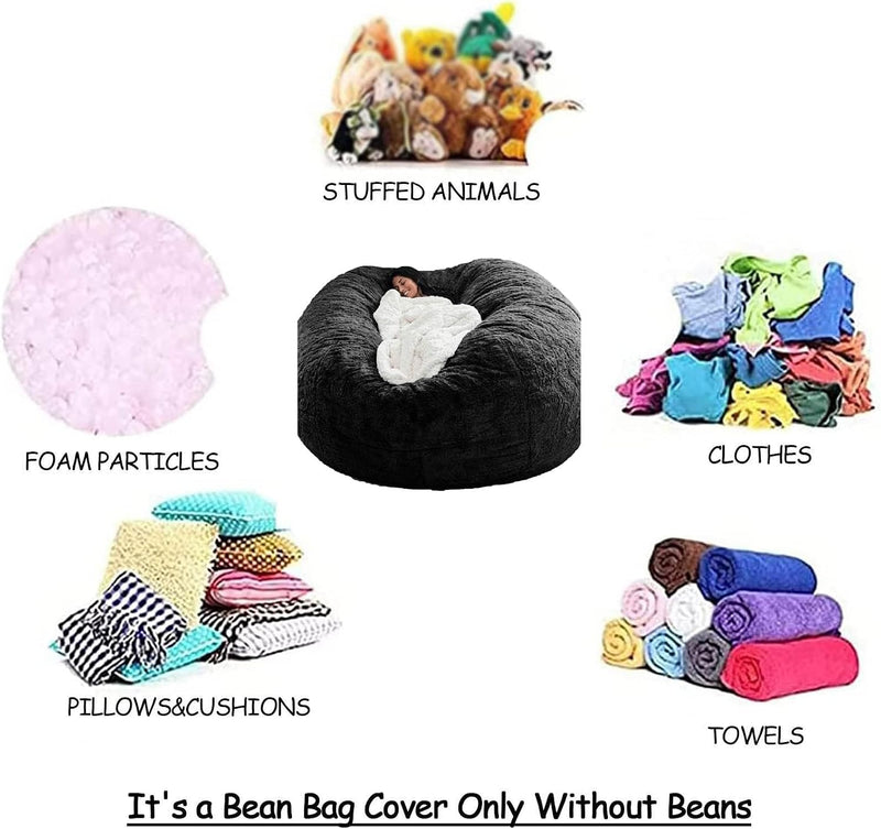 Bean Bag Sofa Mini Chair Cutton Filled Couch