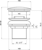 Beaumont Traditional Bath Shower Mixer Tap Chrome