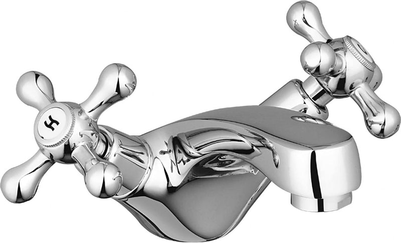 Beaumont Traditional Bath Shower Mixer Tap Chrome