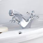 Beaumont Traditional Bath Shower Mixer Tap Chrome