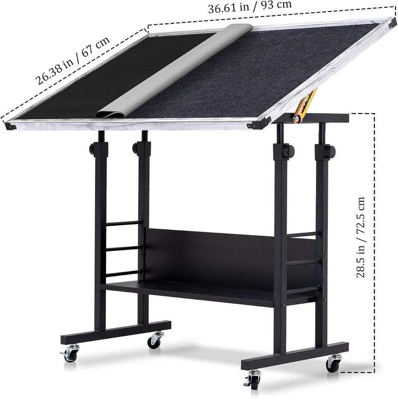 Becko Jigsaw Puzzle Table Tilting with Height Adjustment
