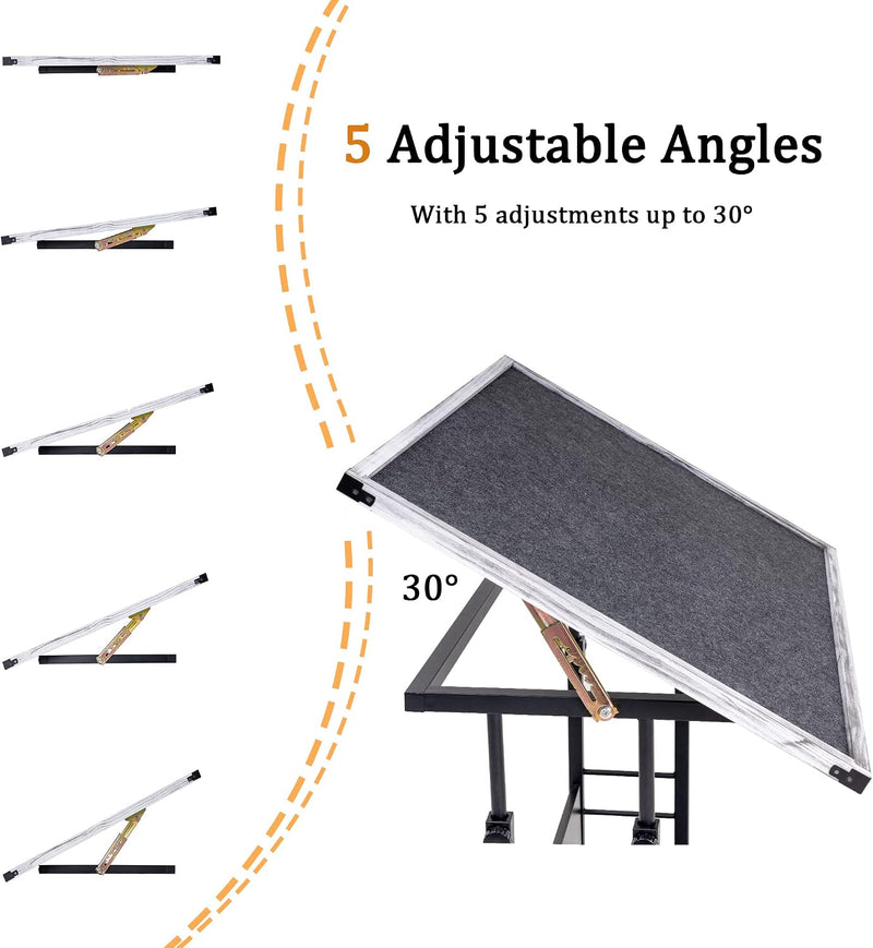 Becko Jigsaw Puzzle Table Tilting with Height Adjustment