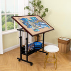 Becko Jigsaw Puzzle Table Tilting with Height Adjustment