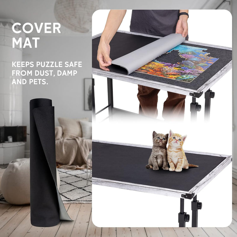 Becko Jigsaw Puzzle Table Tilting with Height Adjustment