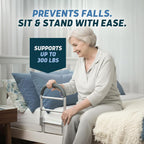 Bed Assist Rail for Seniors with Motion Light