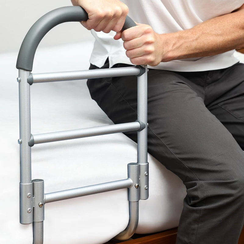 Bed Assist Rail for Seniors with Motion Light