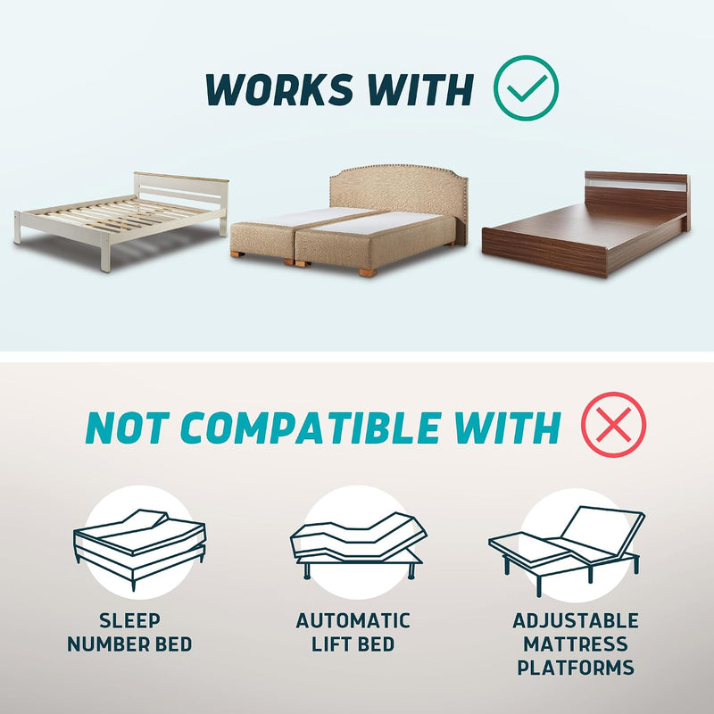 Bed Assist Rail for Seniors with Motion Light