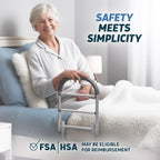 Bed Assist Rail for Seniors with Motion Light