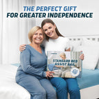 Bed Assist Rail for Seniors with Motion Light