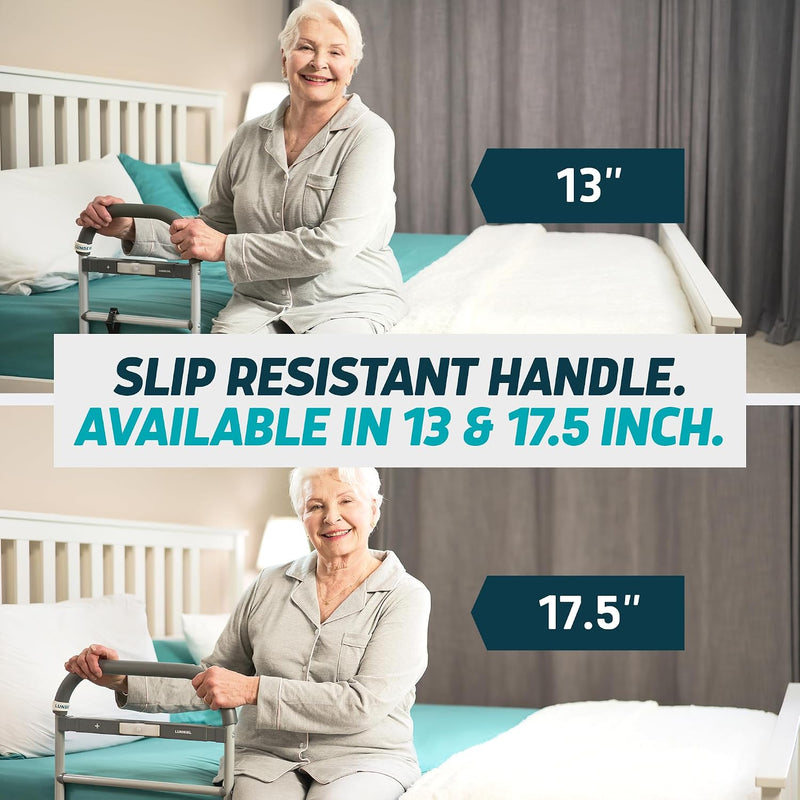 Bed Assist Rail for Seniors with Motion Light