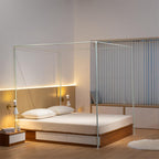 Bed Canopy Frame Mosquito Net Curtain