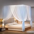 Bed Canopy Frame Mosquito Net Curtain