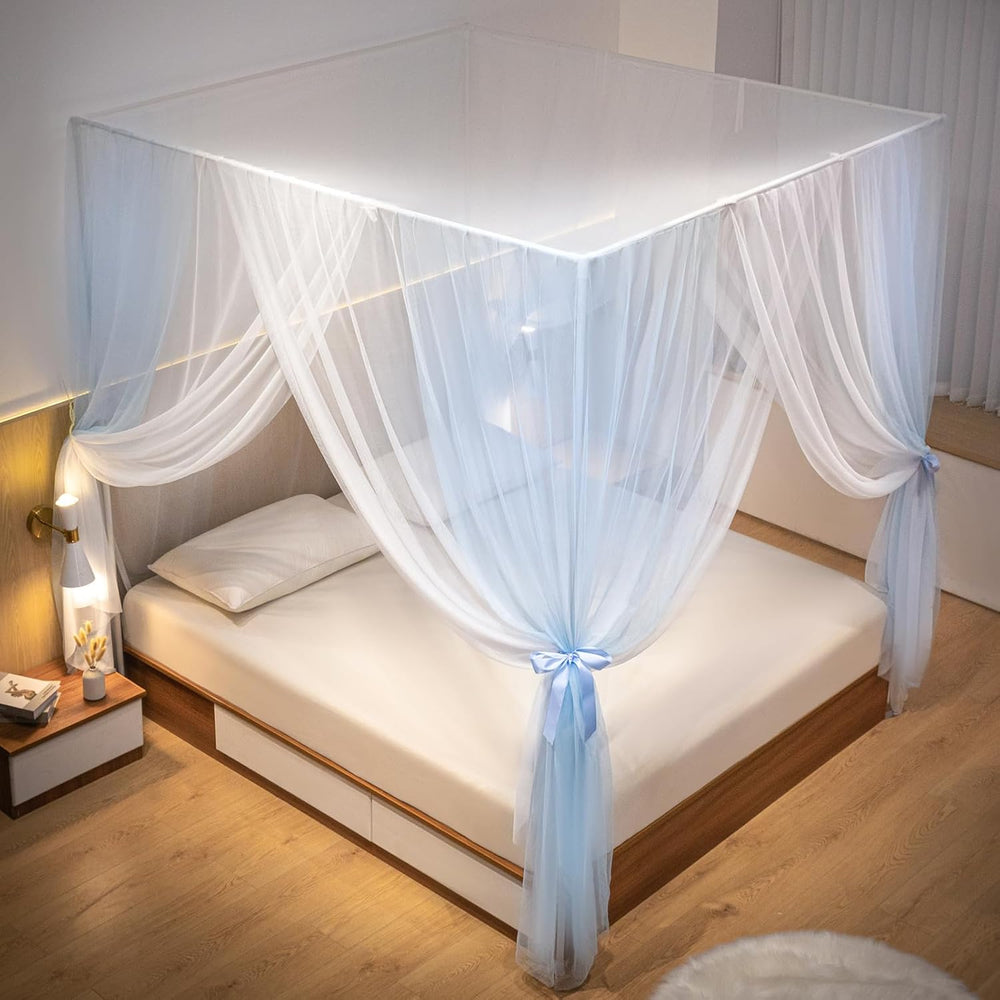 Bed Canopy Frame Mosquito Net Curtain