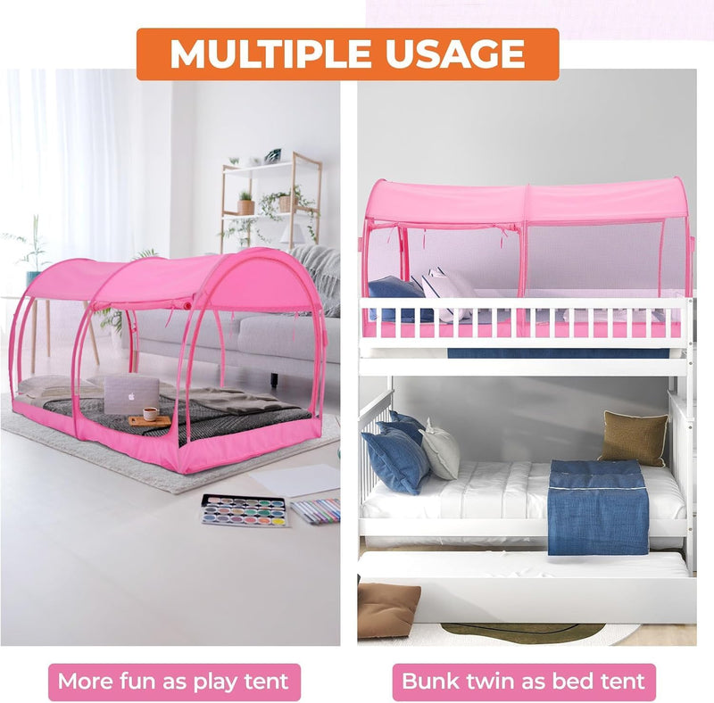 Bed Canopy Tent Privacy Space Size Frame Sleeping