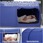 Bed Canopy Tent Privacy Space Size Frame Sleeping