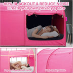 Bed Canopy Tent Privacy Space Size Frame Sleeping