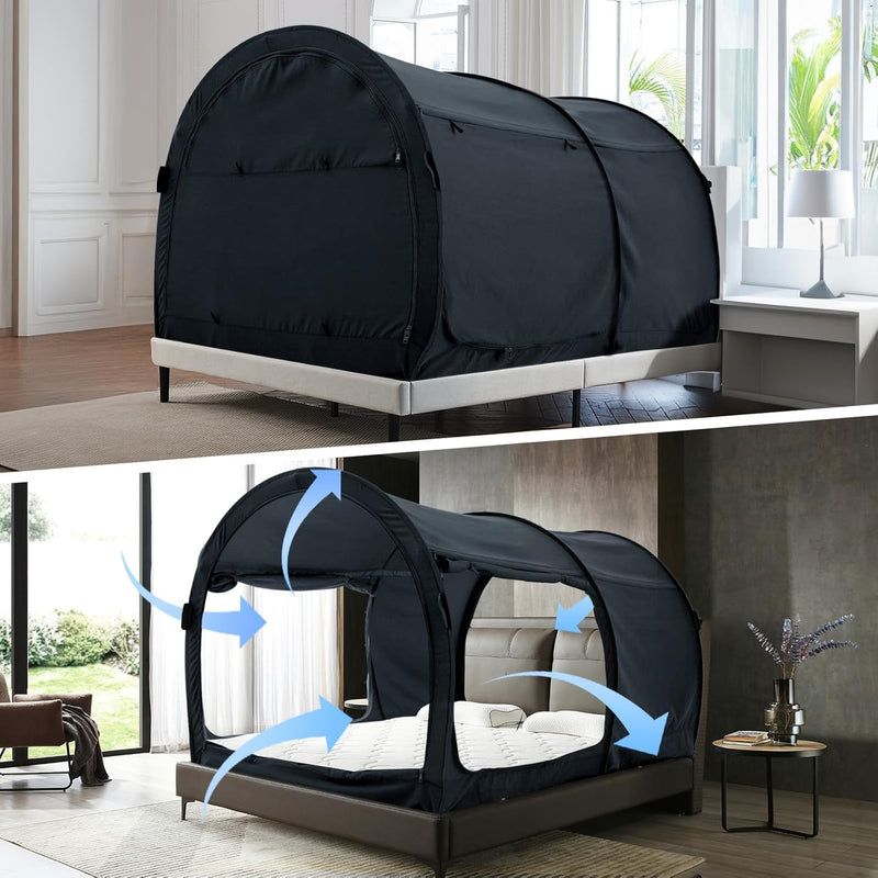 Bed Canopy Tent Privacy Space Size Frame Sleeping