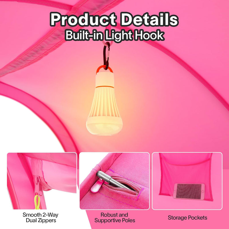 Bed Canopy Tent Privacy Space Size Frame Sleeping