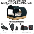 Bed Canopy Tent Privacy Space Size Frame Sleeping