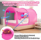 Bed Canopy Tent Privacy Space Size Frame Sleeping