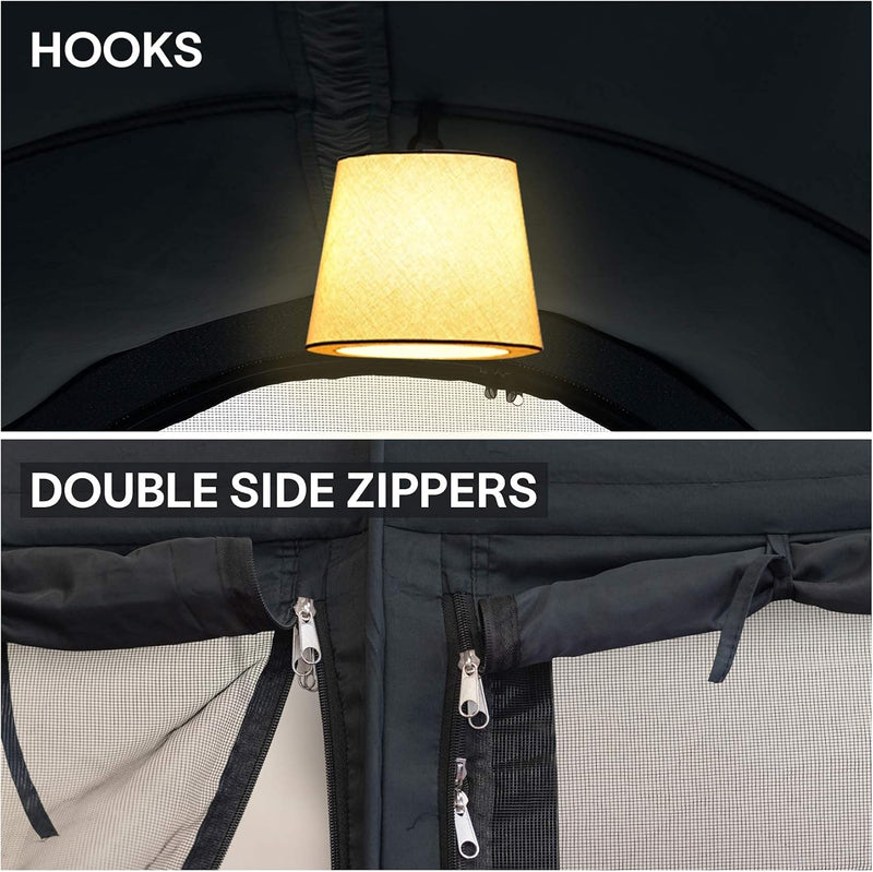 Bed Canopy Tent Privacy Space Size Frame Sleeping