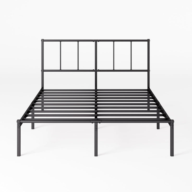Bed Frame 14.2'' Height Metal Base with Steel