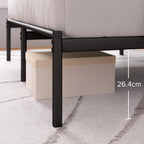 Bed Frame 14.2'' Height Metal Base with Steel