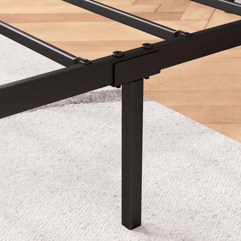 Bed Frame 14.2'' Height Metal Base with Steel