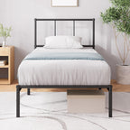 Bed Frame 14.2'' Height Metal Base with Steel