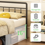 Bed Frame 2ft6 with Headboard and Footboard