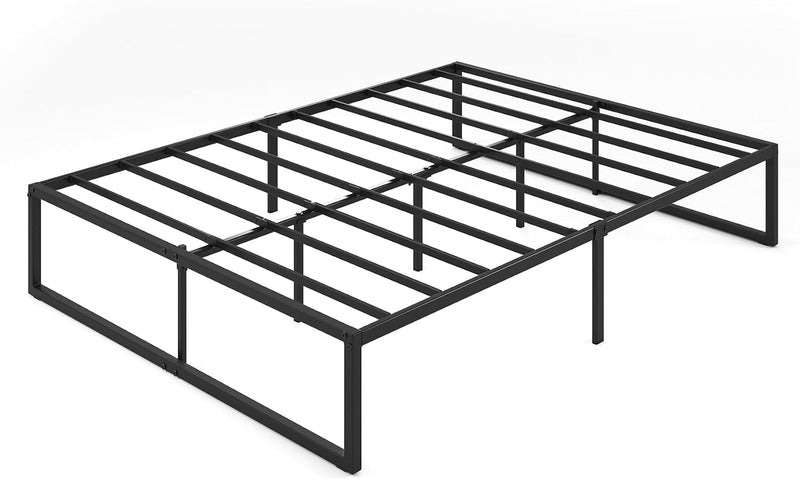Bed Frame 31'' Height Sustainable Bamboo Metal Base