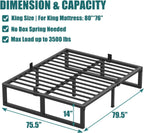 Bed Frame 36CM Height