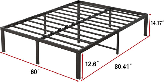 Bed Frame 36CM High Metal Platform Frames Kingsize