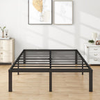 Bed Frame 36CM High Metal Platform Frames Kingsize