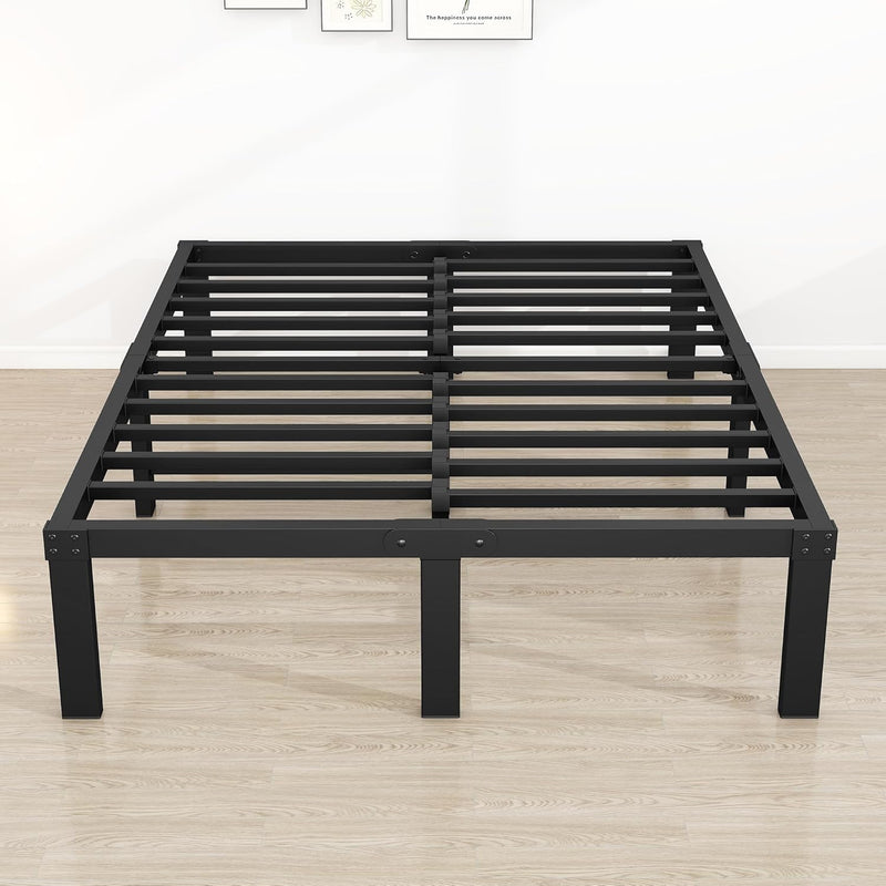 Bed Frame 36CM High Metal Platform Frames Kingsize