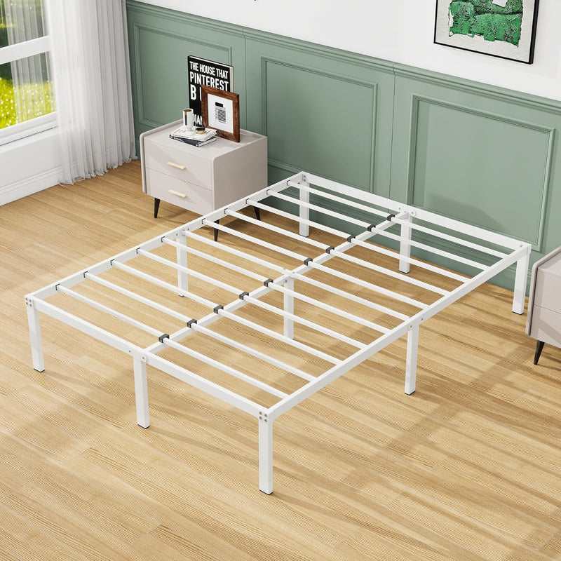 Bed Frame 36CM High Metal Platform Frames Kingsize