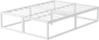 Bed Frame 36CM High with Steel Slats Support
