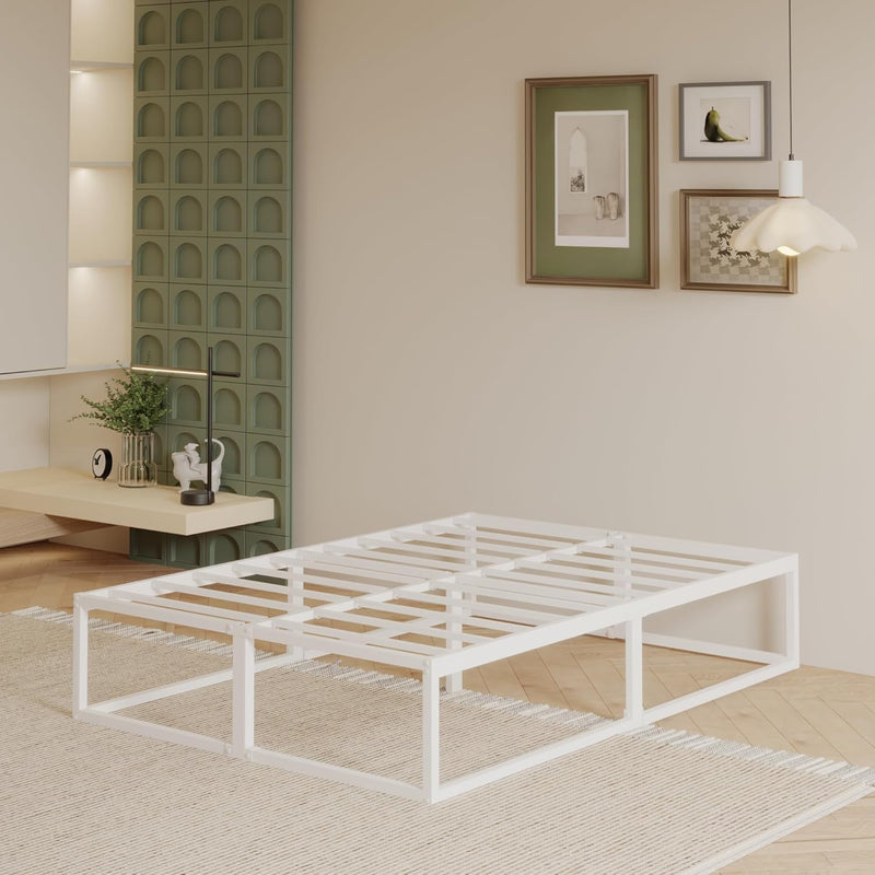 Bed Frame 36CM High with Steel Slats Support