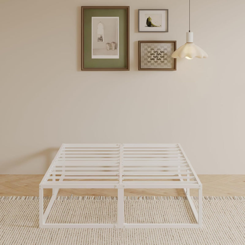 Bed Frame 36CM High with Steel Slats Support
