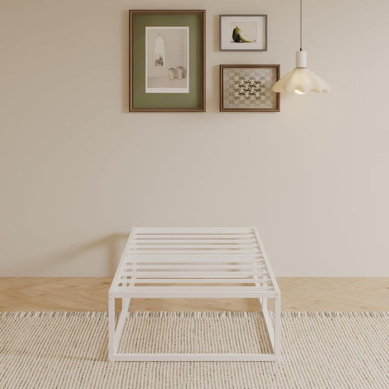 Bed Frame 36CM High with Steel Slats Support