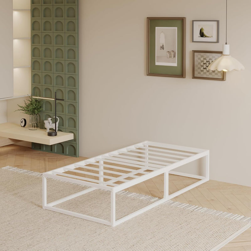 Bed Frame 36CM High with Steel Slats Support