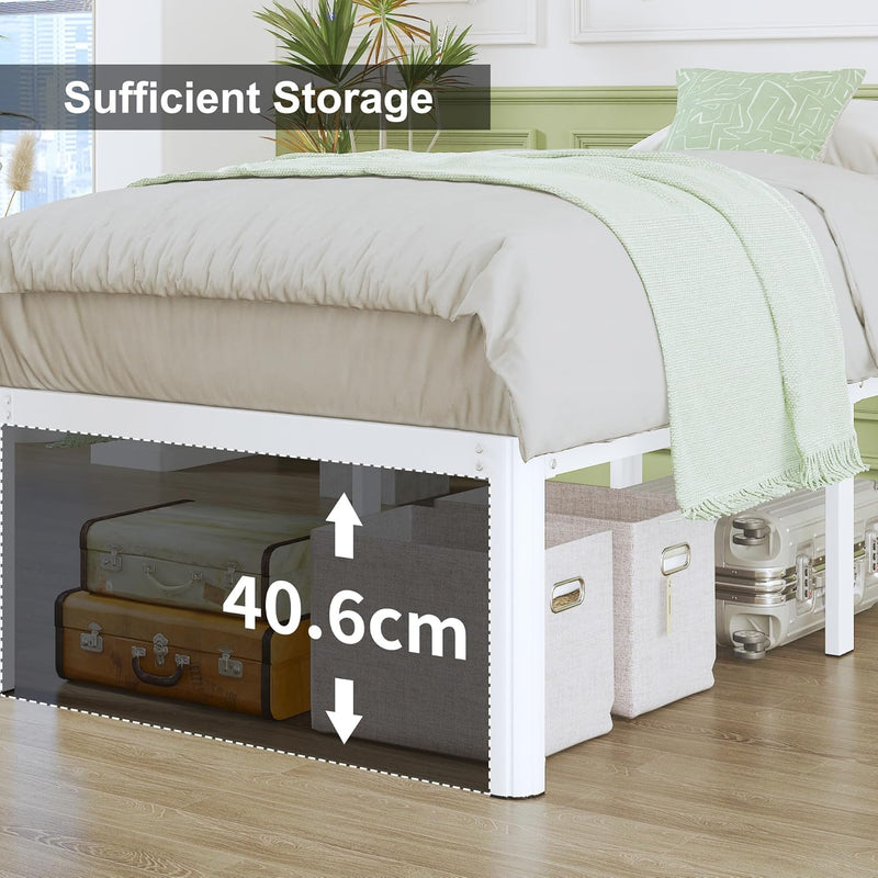 Bed Frame 46CM High with Rounded Corners