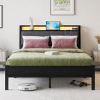 Bed Frame 4ft6 Ergonomics with Charging Station