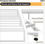 Bed Frame Easy Assembly Noise Free