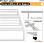 Bed Frame Easy Assembly Noise Free