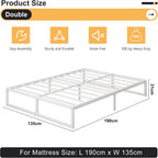 Bed Frame Easy Assembly Noise Free